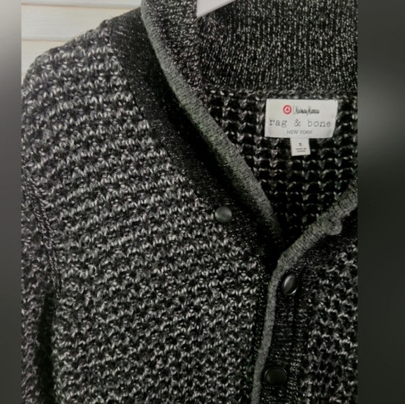 Rag & Bone x Neiman Marcus Chunky Knit Cardigan S - Picture 6 of 8